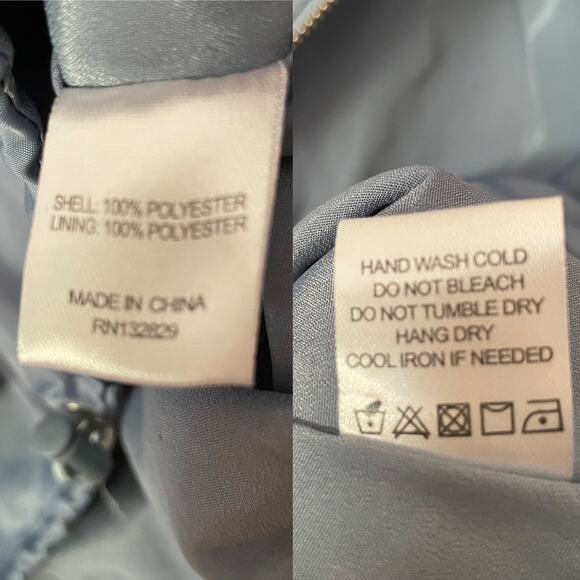 Lovers + Friends Lydia Pullover Jacket Storm Blue Windbreaker Size Small NWT - Picture 4 of 9